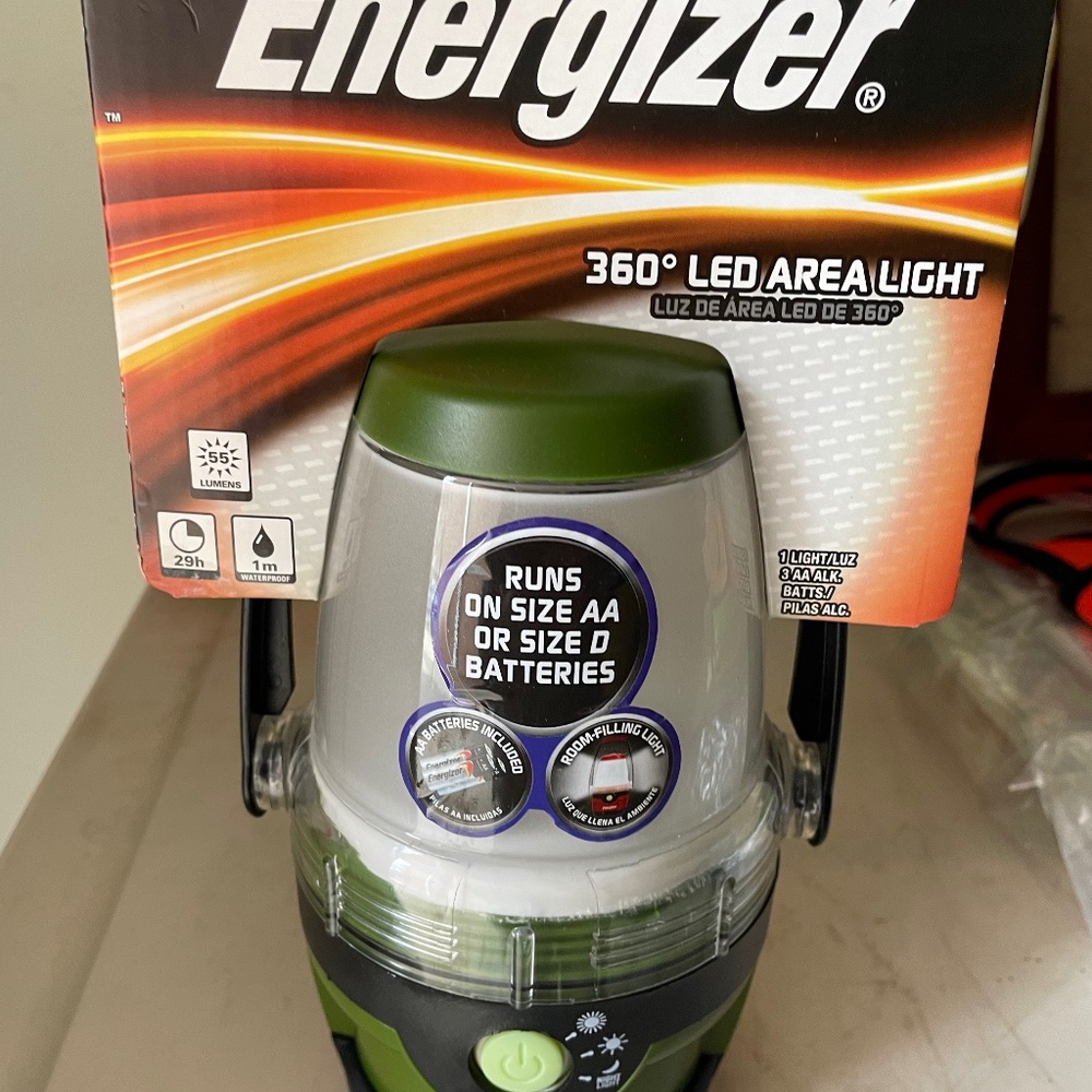 Energizer Lantern Camping 360 LED Area Light